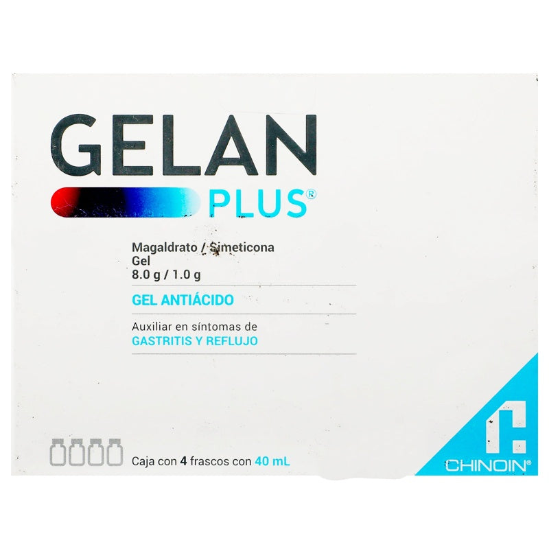 Gelan Plus 8 / 1 Gr / 100 Ml 40 Ml 4Frascos Suspensión 7501088505737
