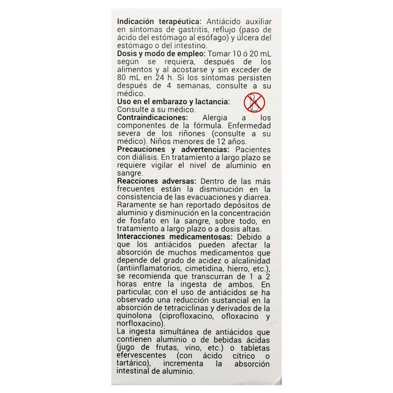 Gelan Plus 8 / 1 Gr / 100 Ml 40 Ml 4Frascos Suspensión 7501088505737 perfil 7