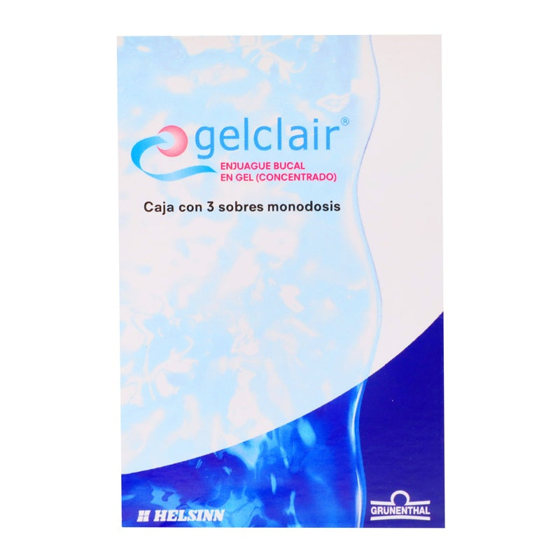 Gelclair 15 Ml 3 Sobres Gel