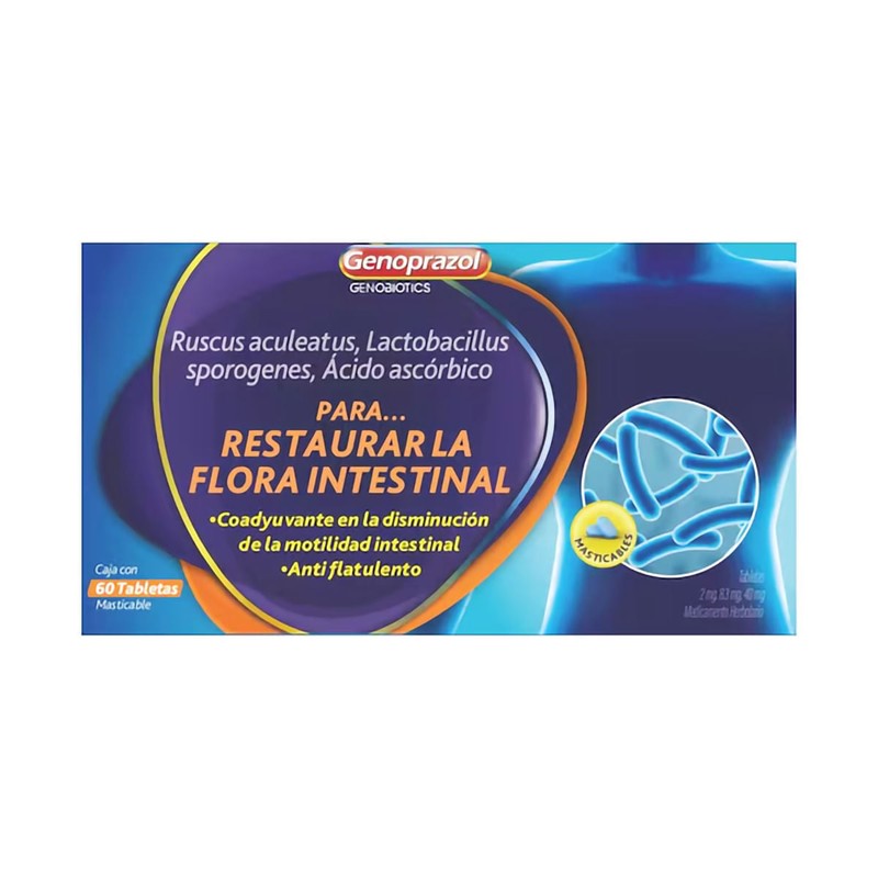 Genobiotics 2  8.3  40 Mg Con 60 Tabletas Mast 650240070303