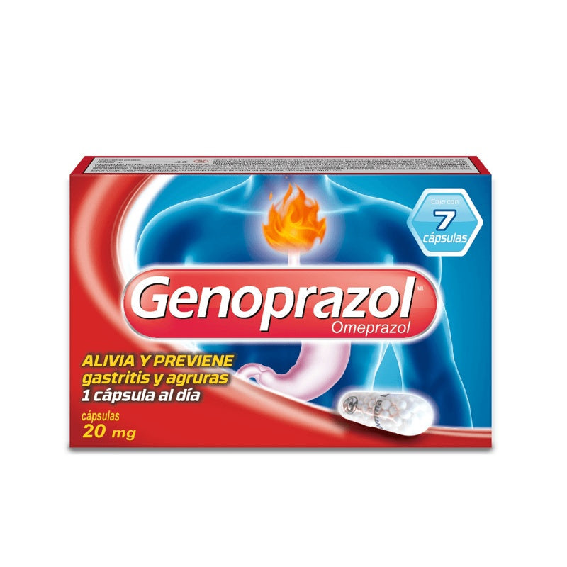 Genoprazol 20 Mg Con 7 Capsulas 6354