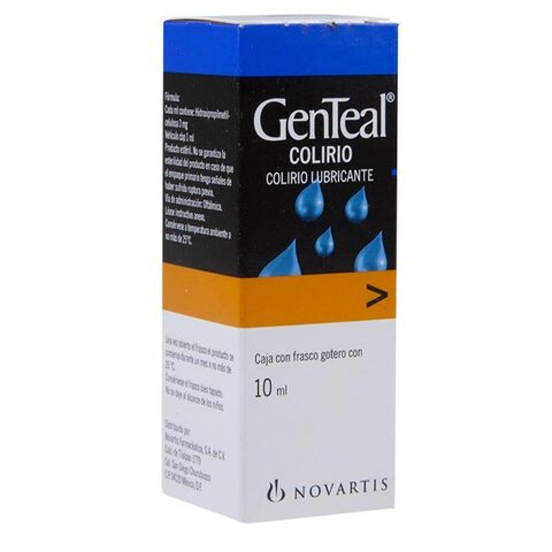 Genteal 3 Mg / Ml 10 Ml Naranja Gotas