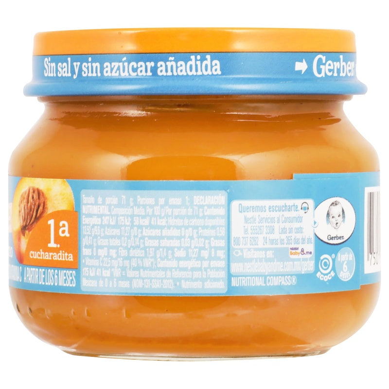 Gerber Etapa 1 Durazno 71 G 75013363 perfil 13