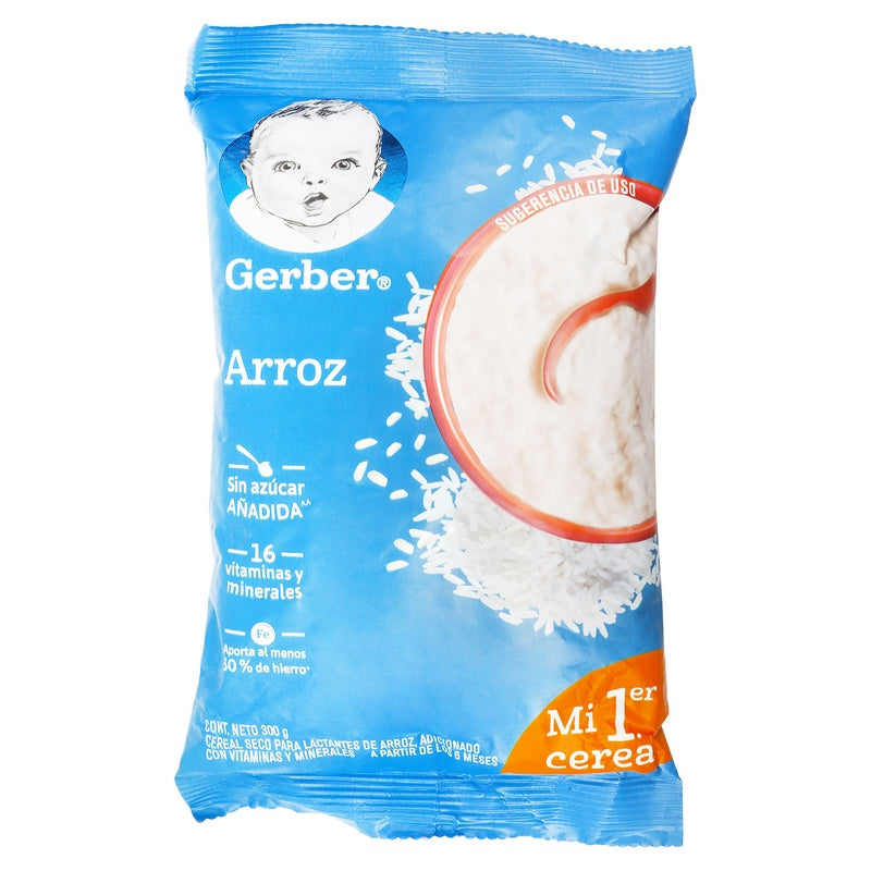 Gerber Etapa 1 Econ Arroz 300 G 7501000942008