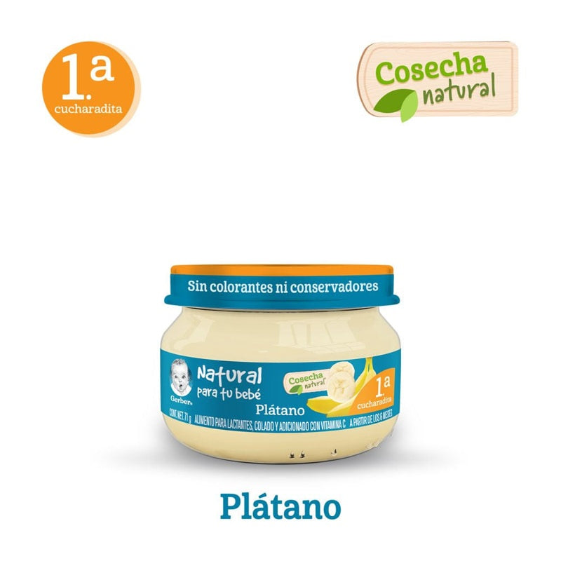 Gerber Etapa 1 Platanos 71 G