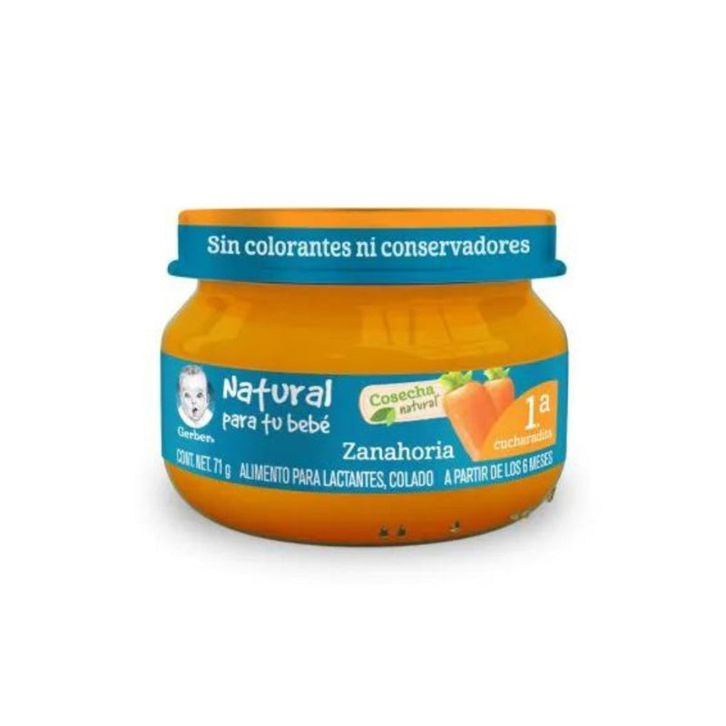 Gerber Etapa 1 Zanahoria 71 G