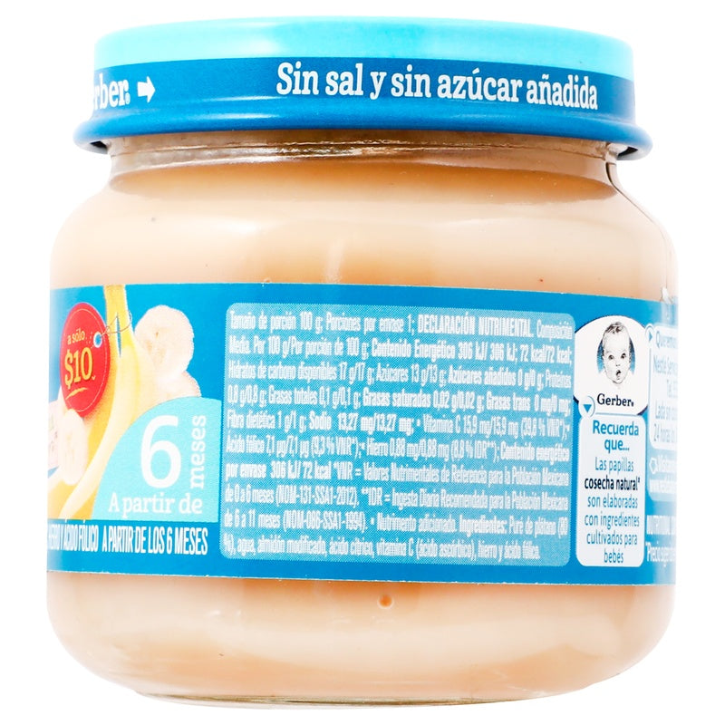 Gerber Etapa 2 Platano 100 Gr 7506475102506 perfil 2