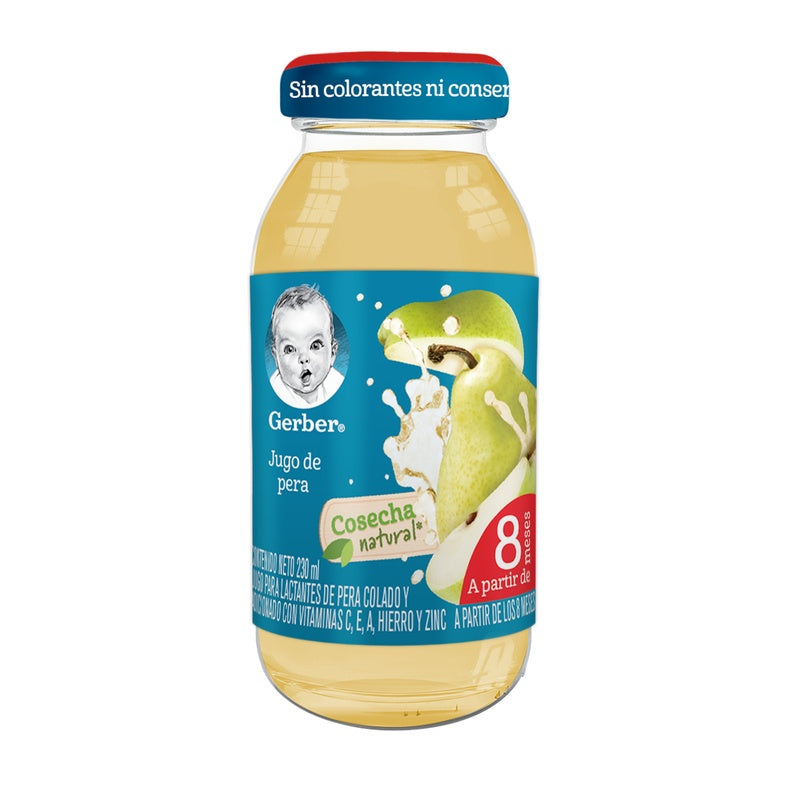 Gerber Jugo Etapa 3 Pera 237 Ml 7501000976973 perfil 5
