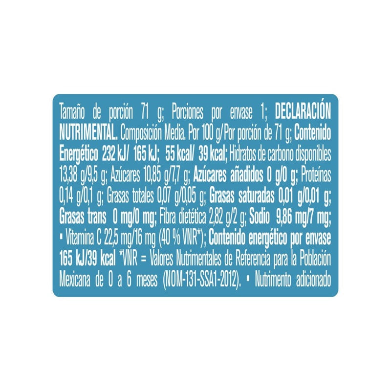 Gerber Pera Etapa 1 71 G Papilla perfil 4