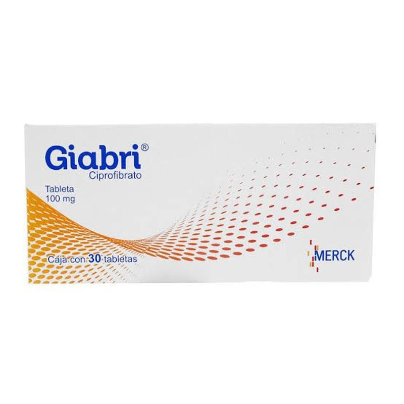Giabri 100 Mg Con 30 Tabletas