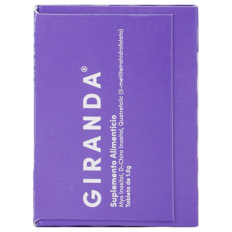 Giranda 1 Gr 60 Tabletas Suplemento Alimenticio 7501249602220 5