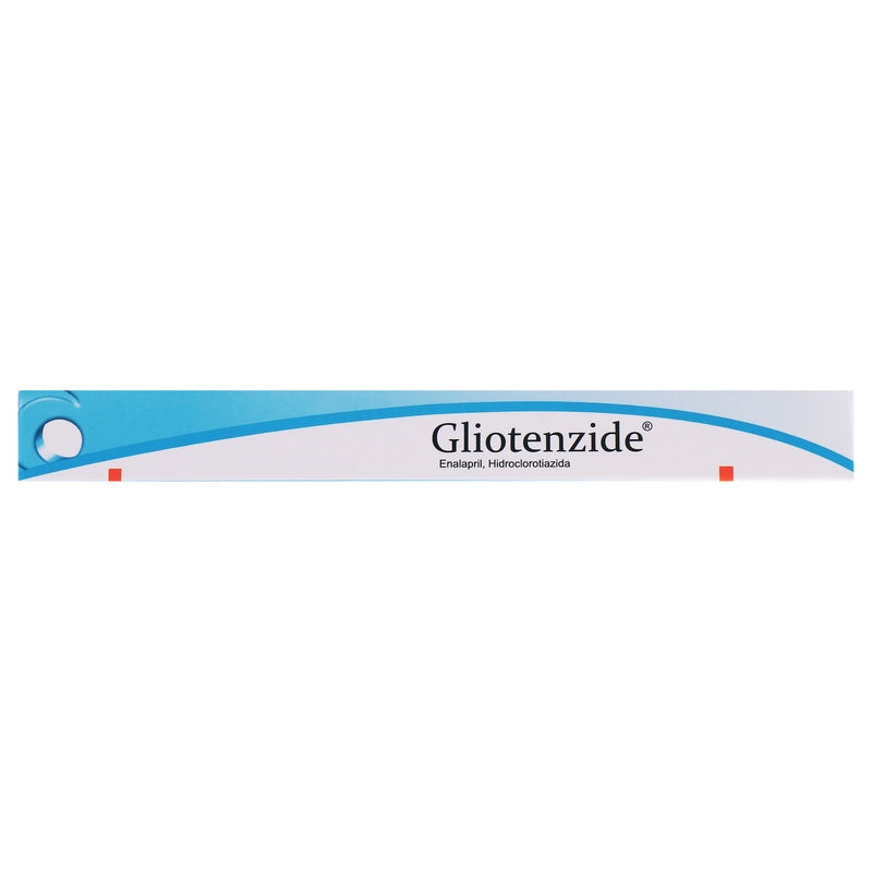 Gliotenzide 10 / 25 Mg Con 20 Tabletas 7501089802606 perfil 3