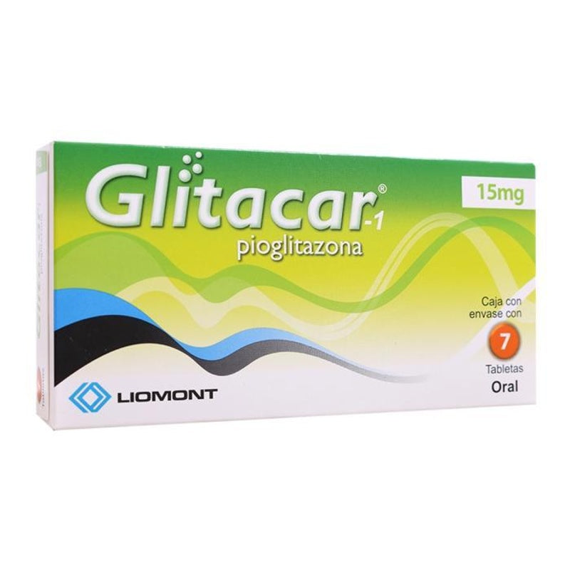 Glitacar 1 15 Mg Con 7 Tabletas
