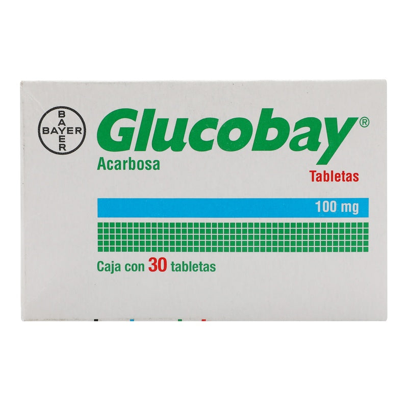Glucobay 100 Mg Con 30 Comprimidos 7501318601314 perfil 2
