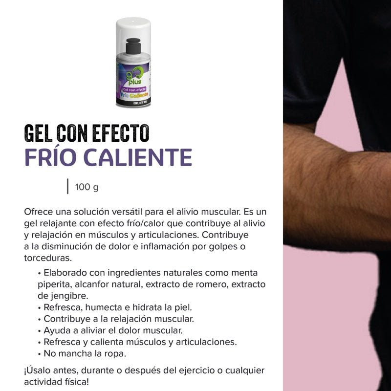 Go Plus Gel Frio-Calien Sport 100 G perfil 3