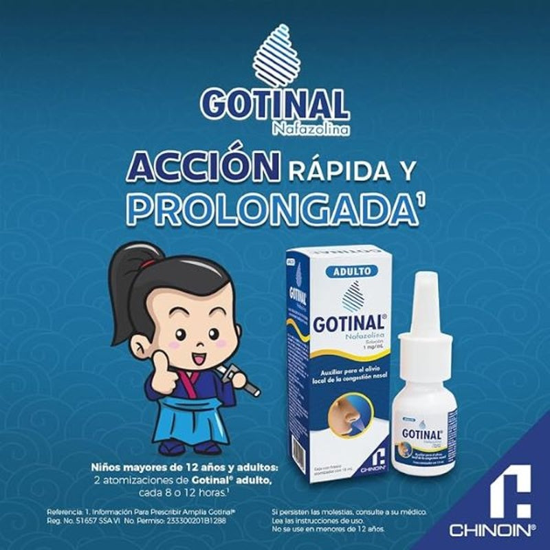 Gotinal Adulto 1 Mg / Ml 15 Ml Spray