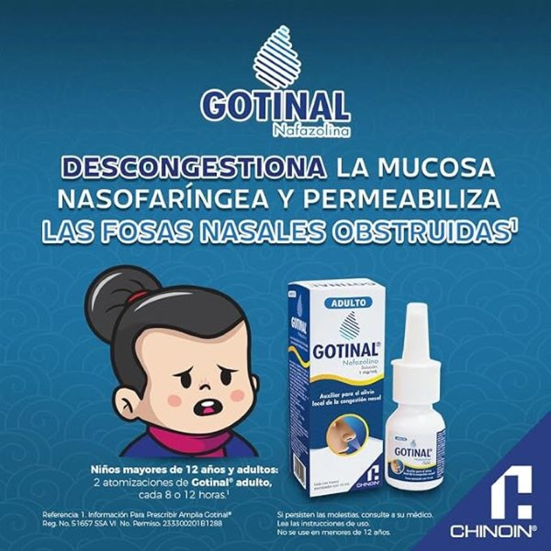 Gotinal Adulto 1 Mg / Ml 15 Ml Spray