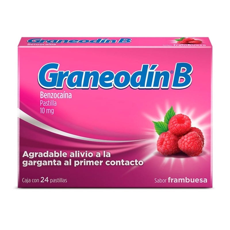 Graneodin B Frambuesa 10 Mg 24 Past