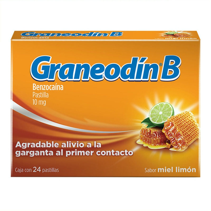 Graneodin B Miel Limon 10 Mg 24 Past