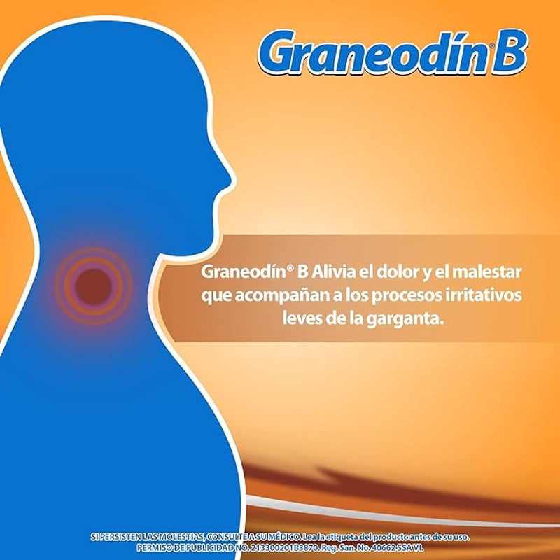 Graneodin B Miel Limon 10 Mg 24 Past