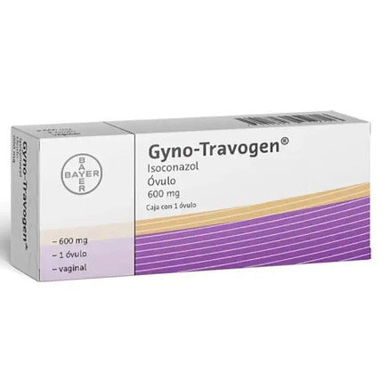 Gyno Travogen 600 Mg Con 1 Vag Ovulo 7501303452716 2