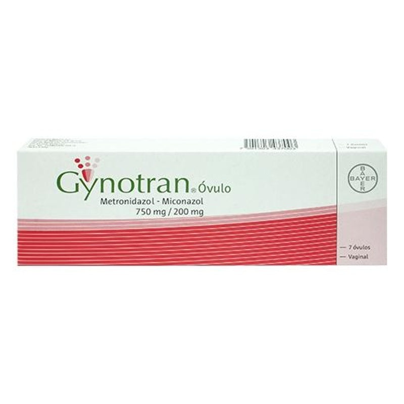 Gynotran 750 / 200 Mg Con 7 Óvulos Vag