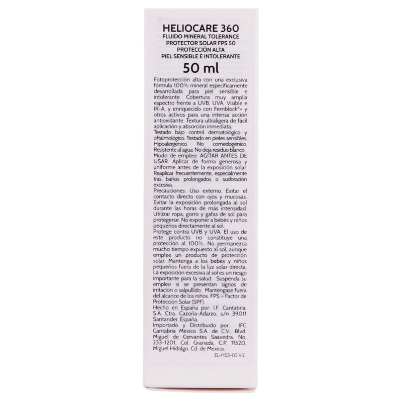Heliocare360 Protmine Toler 50 Ml
