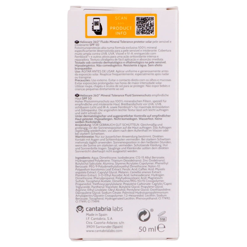 Heliocare360 Protmine Toler 50 Ml