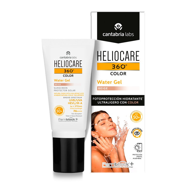 Heliocare 360 Color Water Gel 50+ Beige 50 Ml