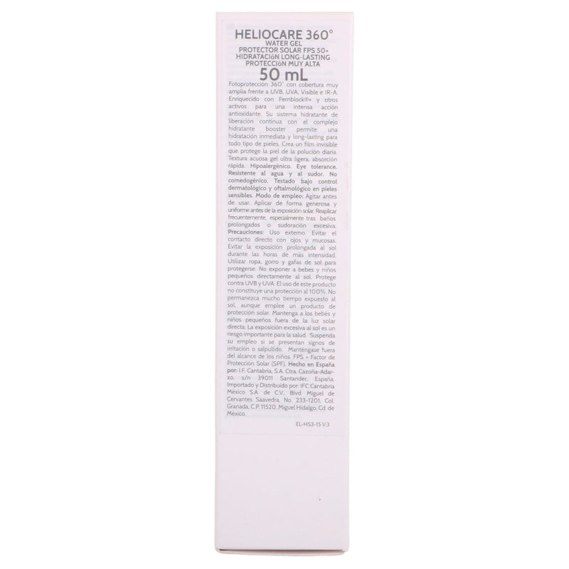 Heliocare Prot 360Spf50 Water50 Ml