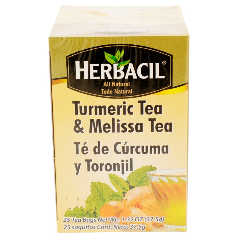 Herbacil Curcuma Toronjil 1 Gr 25 Sobres The 714706911361 perfil 8
