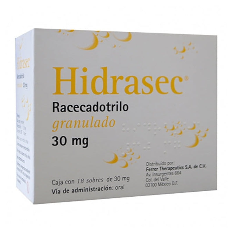 Hidrasec 30 Mg 18 Sobres