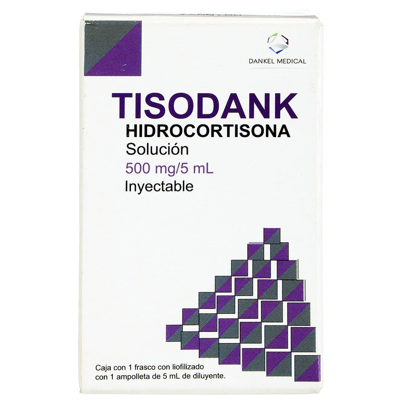 Hidrocortisona 500 Mg  5 Ml Solución Iny Tisodank 7502256040029