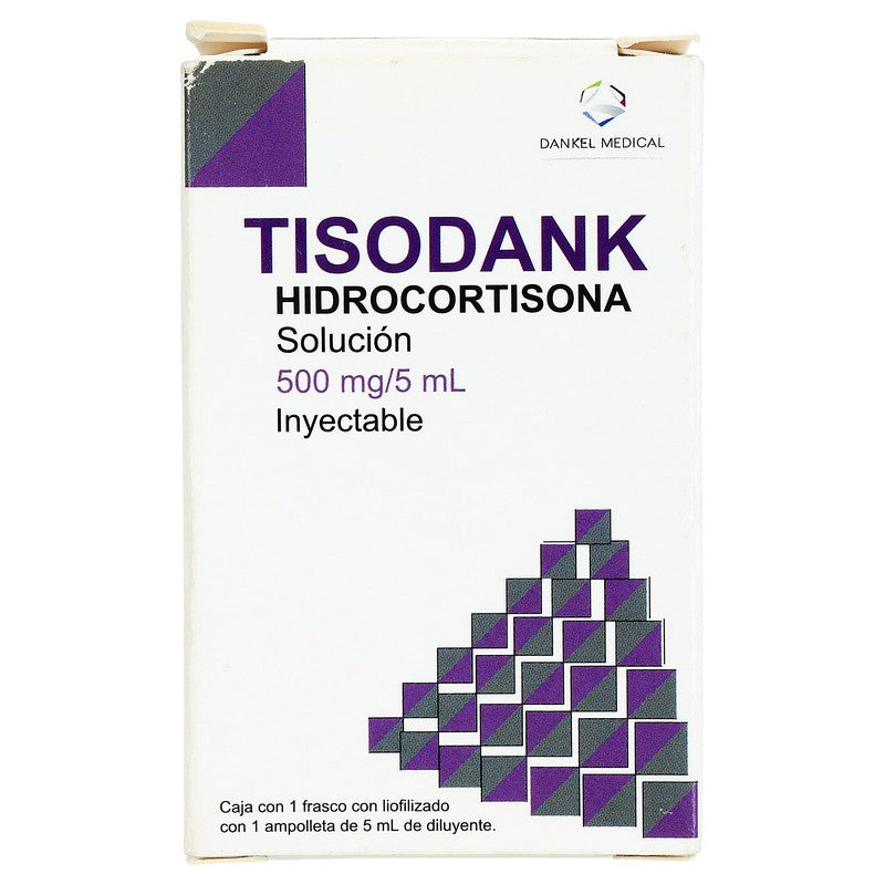 Hidrocortisona 500 Mg  5 Ml Solución Iny Tisodank 7502256040029 7