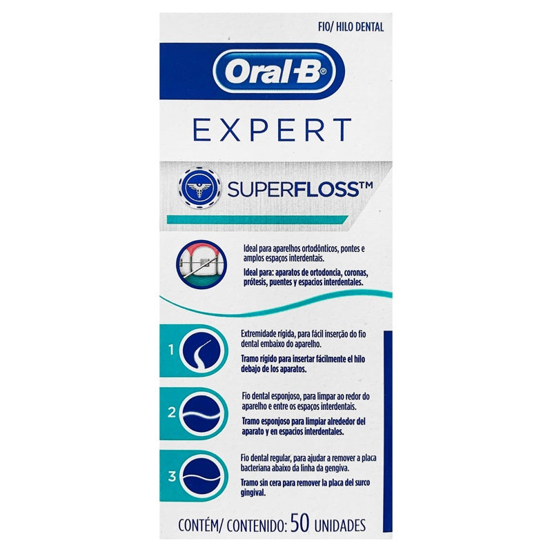 Hilo Dental Oral B Super-Floss Con 50