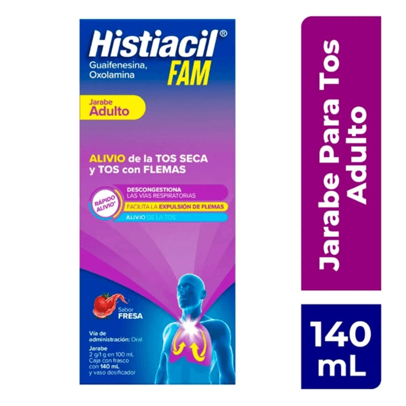 Histiacil Fam Adulto 140 Ml Solución