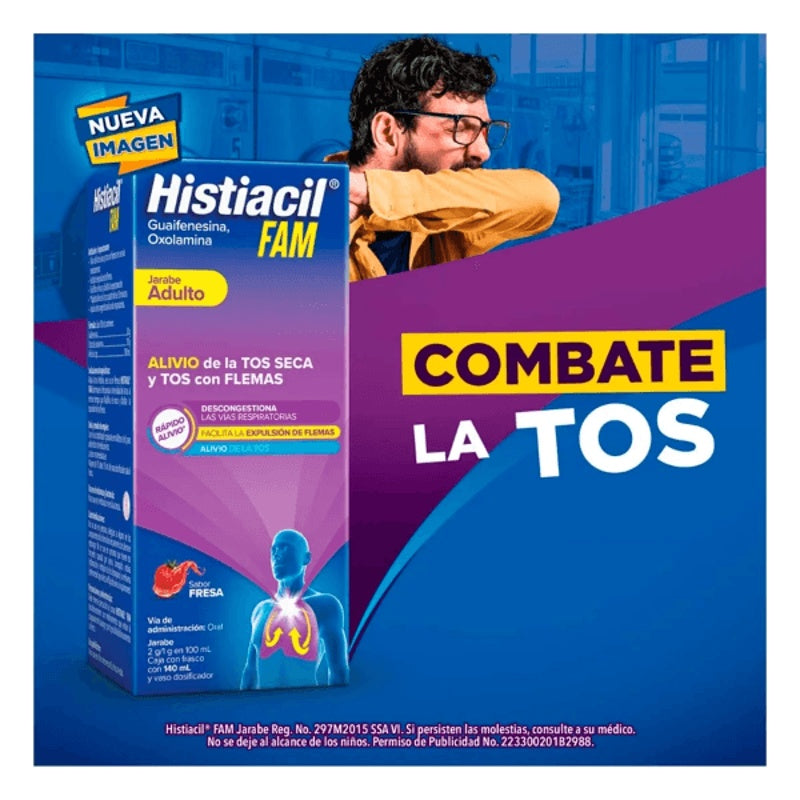 Histiacil Fam Adulto 140 Ml Solución