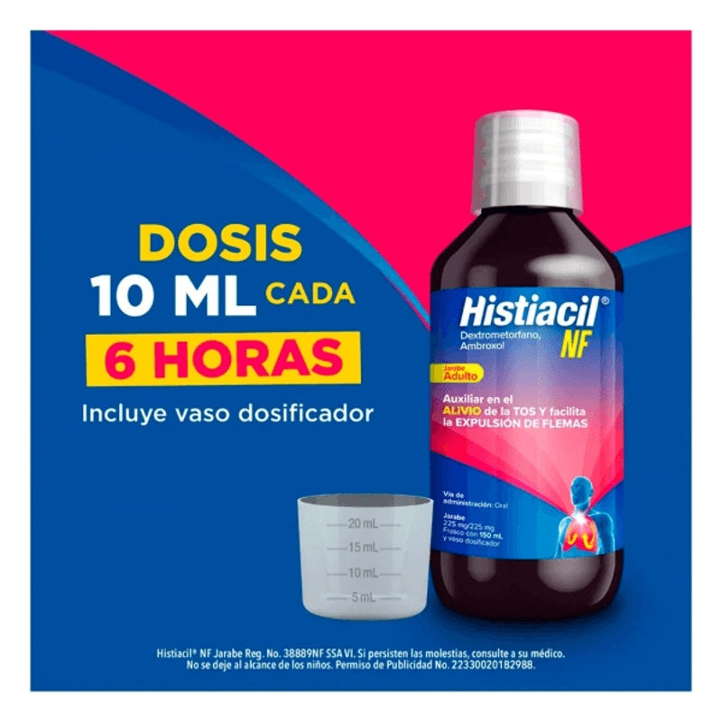 Histiacil Nf Adulto 150 Ml Jarabe