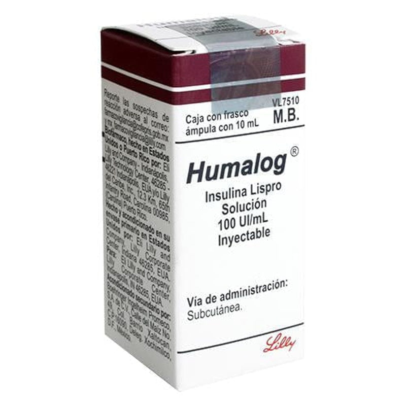 Humalog 100Ui / Ml 10 Ml Fa