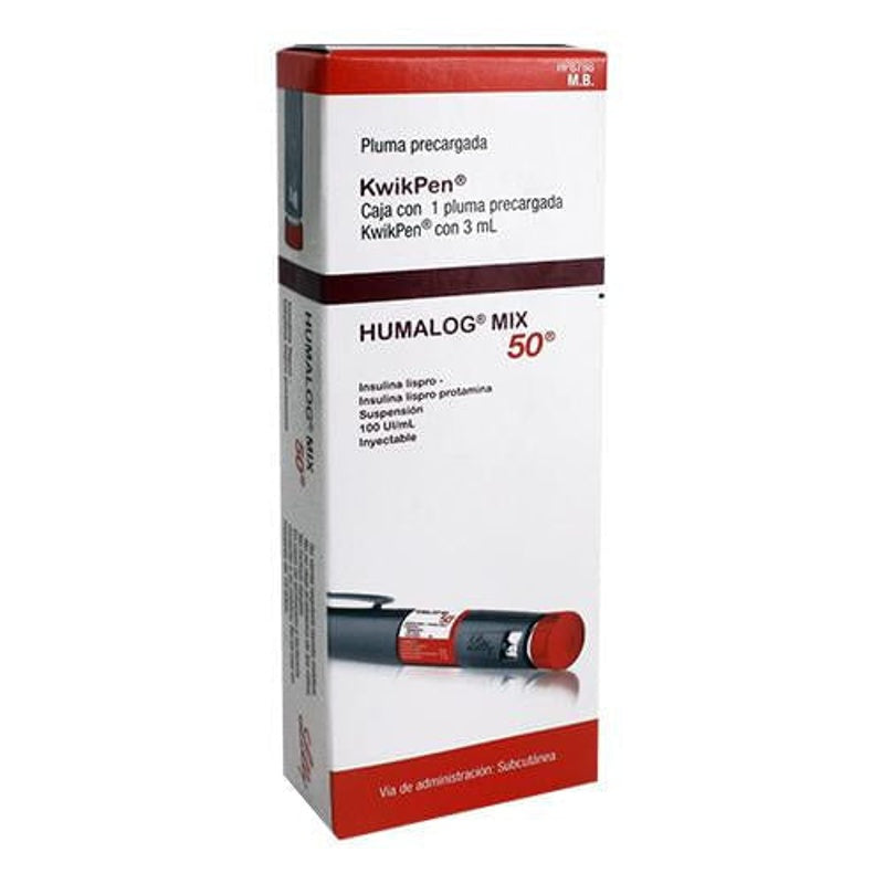 Humalog Mix 50 100Ui / Ml 3 Ml Kwikpen Cart