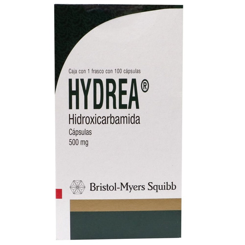 Hydrea 500 Mg Con 100 Capsulas Suplemento Alimenticio