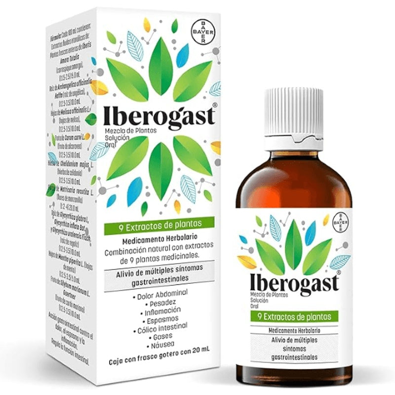 Iberogast Mezcla 9 Plantas 20 Ml Solución