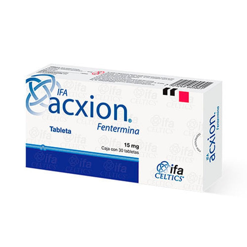 Ifa Acxion 15 Mg Con 30 Tabletas