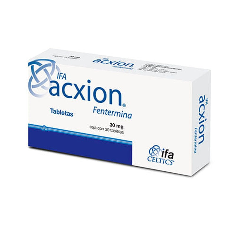 Ifa Acxion 30 Mg Con 30 Tabletas