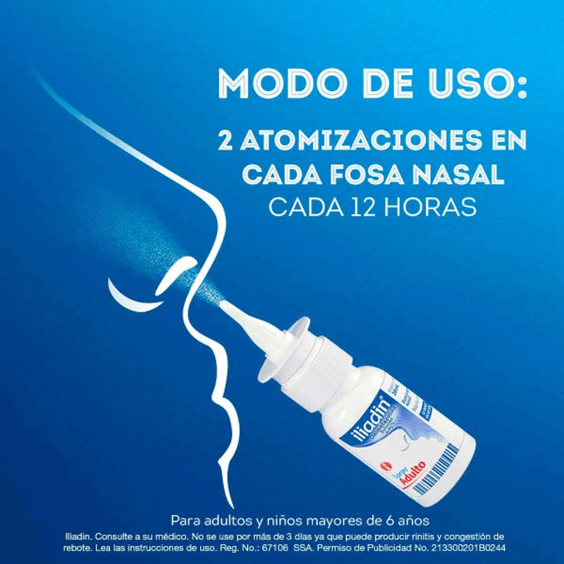 Iliadin Adulto 20 Ml Spray Nasal