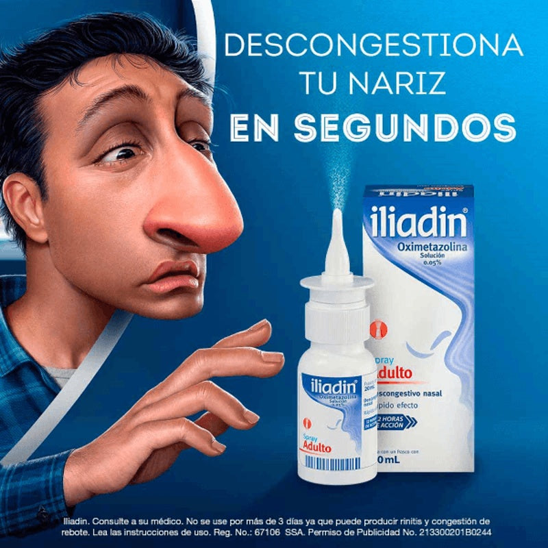 Iliadin Adulto 20 Ml Spray Nasal