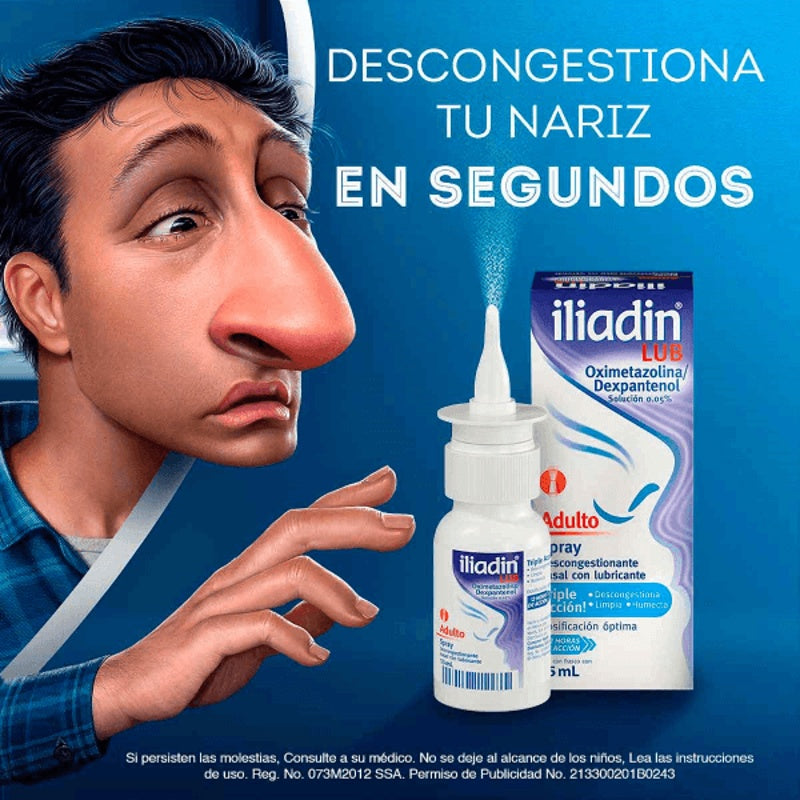 Iliadin Lubricante 15 Ml Spray Nasal