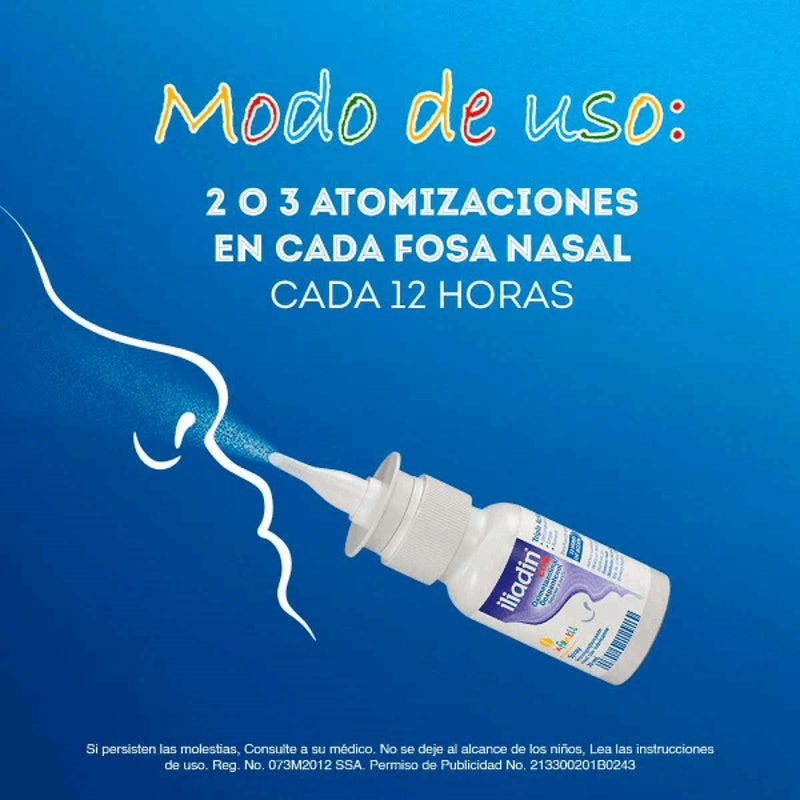 Iliadin Lubricante Infantil 0.25% 20 Ml Spray