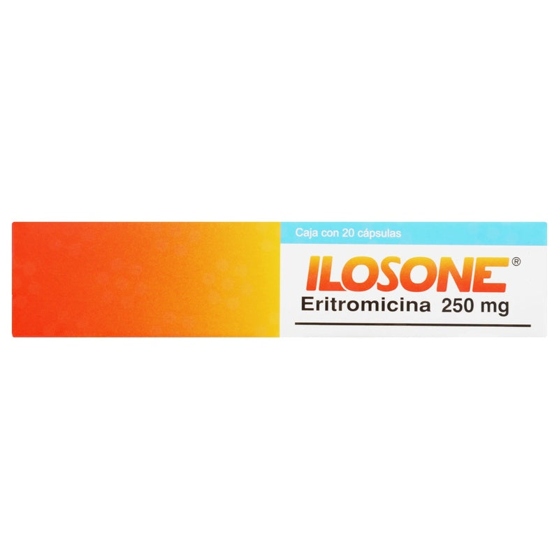 Ilosone 250 Mg Con 20 Capsulas 7501082203004 perfil 3