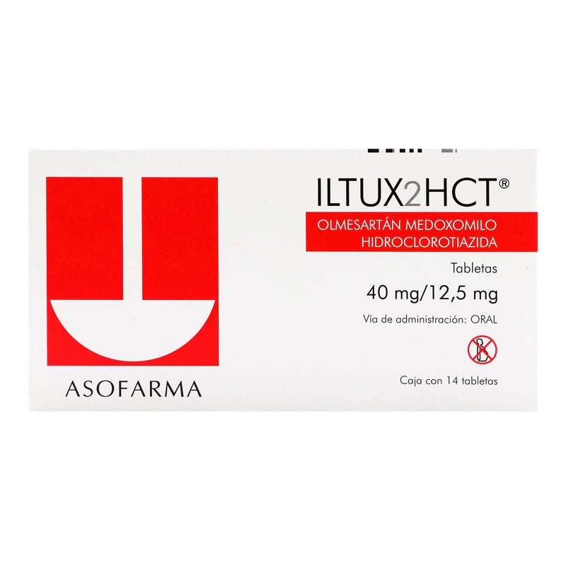 Iltux2Htc 40 / 12.5 Mg Con 14 Tabletas